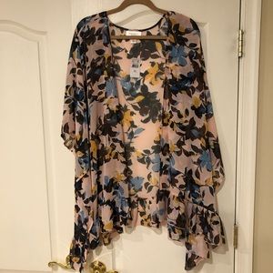 Motherhood Maternity Kimono 1X